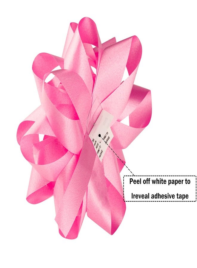 WRAPAHOLIC Pink Gift Bow Assortment (12 Bows) for Birthday, Wedding, Christmas, Baby Shower, Bridal Showers - Image 3